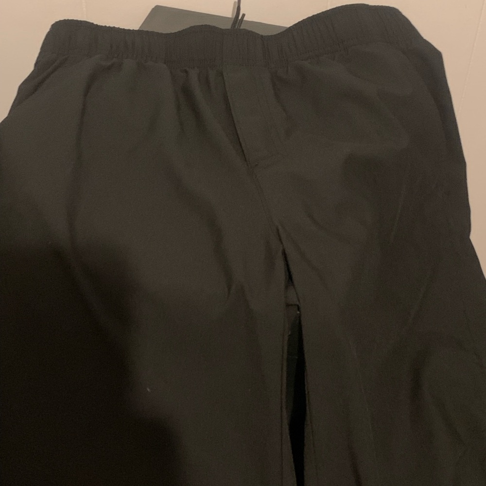 Boys Black Track Pants